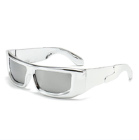 Lunettes de soleil de luxe streetwear pour femmes, style mode, lunettes punk, lunettes Y2K 2026