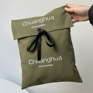 BSCI Eco-Friendly Cotton <b>Envelope</b> Cloth Packaging Dust Bags Handbag <b>Envelope</b> Canvas <b>Gift</b> Jewelry Packaging Pouch Custom Logo - Product Image 6