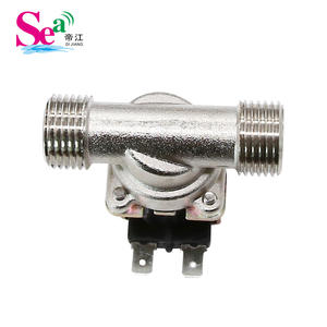 Válvula Solenoide Miniatura de 4 Puntos Totalmente de Cobre Dijiang, Cierre Normal para Dispensadores de Agua, Lavadoras, Interfaz G1/2 - Product Image 3