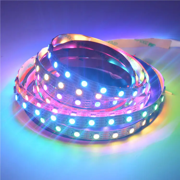 1M-5M Ultra-Bright WS2812B Addressable RGB LED Strip *5V*144LED/m waterproof
