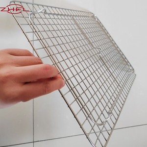 BBQ Outdoor Party <b>Welded</b> <b>Wire</b> Woven Grid 316 Stainless Steel Grill Brush Mesh Grill Grates - Product Image 4