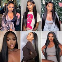 Lots de Cheveux Naturels Double Drawn Vietnamiens Lisses Comme des Baguettes 100% Cheveux Humains Non Traités 30'' Extensions de Cheveux Vierges