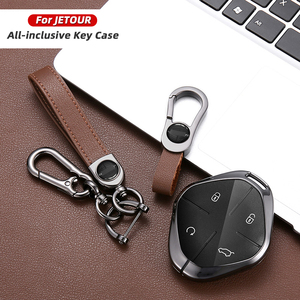 Vente chaude adaptée au couvercle de clé de voiture JETOUR DASHING de 2023 DASHING <span class=keywords><strong>iDM</strong></span> Pro Automotive Metal Protective Case - Product Image 3