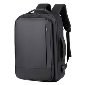 Free Custom Logo Waterproof College Student <b>Backpack</b> Expandable Business Travel Bagpack Laptop <b>Backpack</b> With USB Charging - Product Image 6