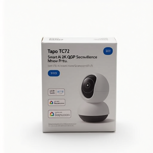 Caméra de surveillance intelligente TC72 AI blanche 2K 1440p QHD avec capteur CMOS, Wi-Fi, intérieur, grand angle 130°, 12MP - Product Image 3
