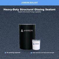 Scellant silicone structurel en deux composants pour mur-rideau en verre, fixation structurelle robuste, excellente adhérence