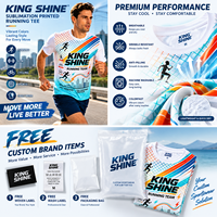 T-shirts de créateur respirants, streetwear, t-shirts de sport, t-shirts de course pour hommes, t-shirts à séchage rapide, t-shirts amples pour hommes, vente en gros