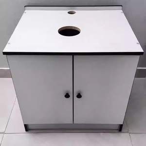 Mesa de trabajo con gabinete y unidad de almacenamiento Vigen Edge para colocación de equipos de óptica - Product Image 4