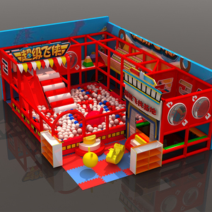 New Design Children's Indoor Play Area Children's Playground Indoor Soft Playground Equipment Interactive Kids' Playgrounds - Product Image 1