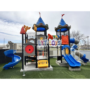 Attrezzature per il divertimento all'aperto per bambini set di diapositive a rete oscillante altri parchi giochi per bambini - Product Image 2