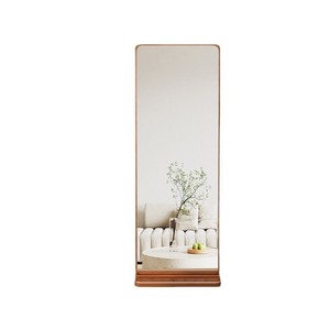 Solid Wood Full Length Mirror 50x30x170Cm Floor <b>Standing</b> Simple Modern Bedroom Dressing Mirror - Product Image 5