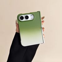 Étui de protection pour téléphone en PC mat dégradé de luxe, résistant aux chocs, pour iPhone 18 Duo, coque arrière rigide