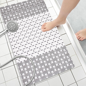 Skymoving Nouveau <span class=keywords><strong>tapis</strong></span> de bain personnalisé en PVC <span class=keywords><strong>anti</strong></span>-<span class=keywords><strong>moisissure</strong></span> <span class=keywords><strong>Tapis</strong></span> de baignoire en caoutchouc lavable en machine <span class=keywords><strong>Tapis</strong></span> de <span class=keywords><strong>douche</strong></span> <span class=keywords><strong>antidérapant</strong></span> en PVC pour spa avec ventouses - Product Image 5