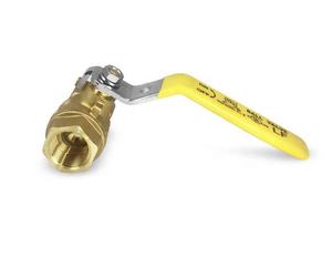 Латунный шланг, шаровой клапан <span class=keywords><strong>Kit</strong></span>-2Pcs 1/2 "1/4", латунный полный порт, запорный шаровой клапан с полным отверстием - Product Image 2