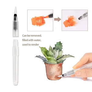 FOSKA Drawing <strong>Pen</strong> Set Art Supplies <strong>Watercolour</strong> Brush <strong>Pens</strong> for Adult Colouring Painting Lettering with Easy-carry Case Packing - Product Image 3