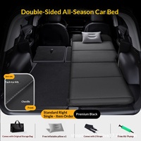 Matelas de lit pliable pour coffre de voiture haut de gamme BYD Seal, sans gonflage, en fibre de polyester, pour couchage sur la banquette arrière