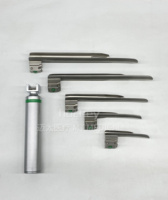Laryngoscope vétérinaire portable à LED, poignée de laryngoscope, chirurgical