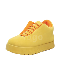 Chaussures de sport noires de luxe personnalisées de style rétro, semelle épaisse sportive, chaussures de skate augmentant la taille, baskets en mesh
