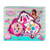 Jeu de beauté pour enfants Ensemble de maquillage Jouets cosmétiques Mode pour filles Ensemble d'habillage Ensemble de beauté Jouet de maquillage pour enfants