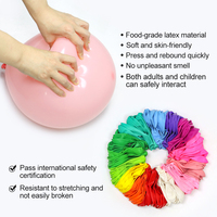 Ballons en latex épais multicolores de grande taille, ballons gonflables durables à l'hélium pour les fêtes d'anniversaire des enfants, décoration d'événements, fournitures