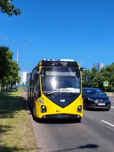 Autobus électrique moderne haute capacité modèle 43300D série VITOVT avec système de conduite autonome et conception confortable pour les passagers - Product Image 3