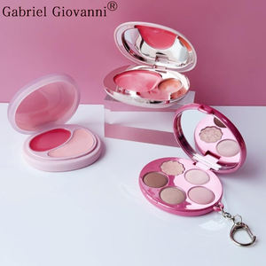 Palette <span class=keywords><strong>de</strong></span> fards à paupières <span class=keywords><strong>de</strong></span> haute qualité longue durée avec breloque porte-clés, pendentif clé, palette <span class=keywords><strong>de</strong></span> fards à paupières - Product Image 1