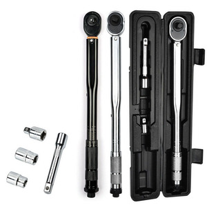 Jeu de clés dynamométriques 5-25 Nm/19-110 Nm/28-210 Nm/Deux voies pour mécanisme précis Clé à main Torquemeter Ratchet Kit - Product Image 1