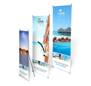 Hàn Quốc Loại x Đứng hình chữ x Khung nhôm trong nhà/ngoài trời biểu ngữ là viết tắt của quảng cáo triển lãm & khuyến mãi - Product Image 4