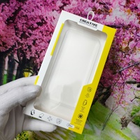 Boîte d'emballage universelle réutilisable en papier violet pour étuis de téléphone pour 17 Pro Max