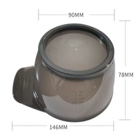 Bol de mélange pour coloration capillaire antidérapant, réutilisable, pour salon de coiffure, barbier, usage domestique