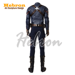 Costumes de cosplay personnalisés pour adultes, inspirés de <span class=keywords><strong>Steve</strong></span> Rogers de Civil War, pour Halloween, films et spectacles. - Product Image 3