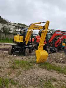 Excavadora Hyundai 60-7 Usada en Buen Estado, Excavadora Hyundai R60 de Segunda Mano, Excavadora Pequeña en Venta - Product Image 4
