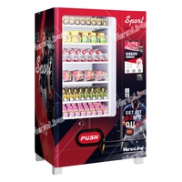 Negozio al dettaglio senza equipaggio Combo snack e bevande energetiche distributore automatico chiosco per la Germania CE certificata con funzione SDK