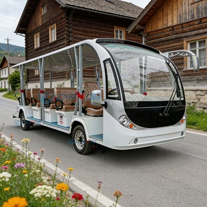 Zhenda Brand Custom-made Widened Electric Sightseeing Bus Wholesale Mini Bus Four Wheels City Sightseeing <b>Car</b> Henan Origin - Product Image 3