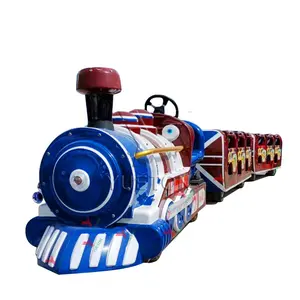 Cheap Price Amusement Park Kids Indoor Miniature Rides Shopping Mall Electric Mini Dudu Trackless Train For Sale