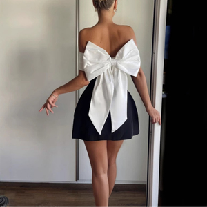 flare mini dress for women Liana Ribbed Knit Flare Mini Dress – Elegant Summer Outfit for Women S