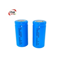 Baterai Solid State Isi Ulang 1500mAh 3.7V 16340 Sel Lithium Silinder Daya Tinggi untuk Senter Model RC Elektronik