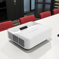 Projecteur laser 3LCD 4K haute luminosité pour les entreprises et l'éducation, mise au point manuelle 4K, 5000-5500 lumens YNU500