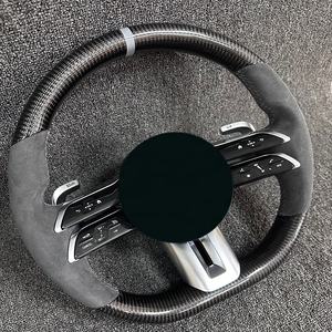 พวงมาลัยคาร์บอนไฟเบอร์สำหรับรถยนต์  ฝาครอบพวงมาลัยคาร์บอนไฟเบอร์  พวงมาลัยเกมส์สำหรับรถยนต์  พวงมาลัยพีซี สำหรับรถยนต์เมอร์เซเดส-เบนซ์ E260 - Product Image 3