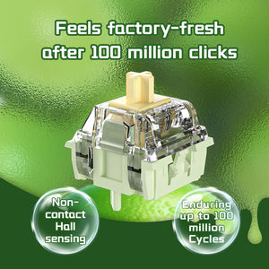 สวิตช์แม่เหล็ก Kailh Box Cool as Lime แบบ 3 ขา 35gf กันน้ำ กันฝุ่น อายุการใช้งาน 100 เมตร สำหรับคีย์บอร์ดเกมมิ่งแบบกลไก MX DIY - Product Image 6