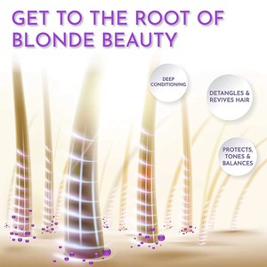 Champú Corrector de Tono Plateado <span class=keywords><strong>para</strong></span> Salón, Elimina los Tonos Amarillos y Anaranjados <span class=keywords><strong>para</strong></span> <span class=keywords><strong>Cabello</strong></span> <span class=keywords><strong>Rubio</strong></span> Platino, Decolorado y Gris, OEM - Product Image 3