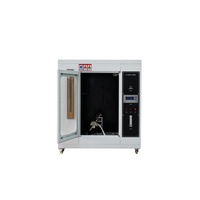 Flammability Tester Burning Test Machine Vertical Horizontal Flame Chamber for Wire Cable Insulation Electronic Components