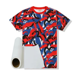<span class=keywords><strong>Papier</strong></span> de sublimation à <span class=keywords><strong>transfert</strong></span> thermique uni spécialisé pour l'impression numérique <span class=keywords><strong>sur</strong></span> textiles, <span class=keywords><strong>papier</strong></span> blanc à séchage rapide - Product Image 2