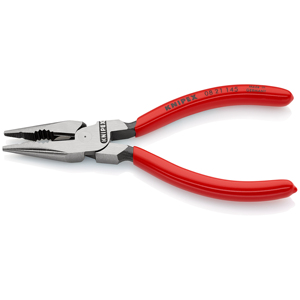 คีมอเนกประสงค์ KNIPEX 08 21 145 SB ปลายแหลมเคลือบพลาสติกสีดำ 145 มม. - Product Image 2
