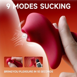 Vibrador de Succión de Aire de Nuevo Estilo OEM, Vibrador de Punto G con Forma de Frijol de Miel, Estimulador de Pezones y Clítoris, Juguete Sexual para Mujeres - Product Image 2