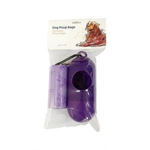Pet Custom Eco-Friendly Simple Lavender Scent Biodegradable <b>Compostable</b> Degradable Dog Poop <b>Bags</b> - Product Image 6