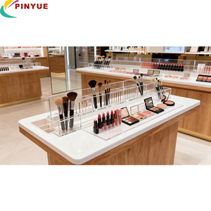 Chống bụi Countertop hộp lưu trữ Cube tổ chức lắp ráp tùy chỉnh cắt chế biến nhiều lớp rõ ràng <span class=keywords><strong>Acrylic</strong></span> hiển thị trường hợp - Product Image 6