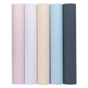 한 롤에 5M 방수 방습 자체 접착 벽지 거실 침실을 위한 충돌 방지 스테레오 벽 스티커 - Product Image 4