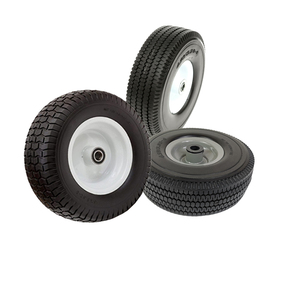 Roues de chariot de plage pliantes en acier de qualité supérieure de 6, 8, 10, 12, 13, 16 pouces, 400-8, roues en mousse PU pour brouette - Product Image 5