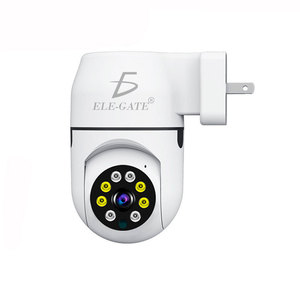 ELE-GATE 1080P Wifi <b>Wireless</b> Plug-in <b>Security</b> <b>Camera</b> Indoor Outdoor Use - Product Image 1